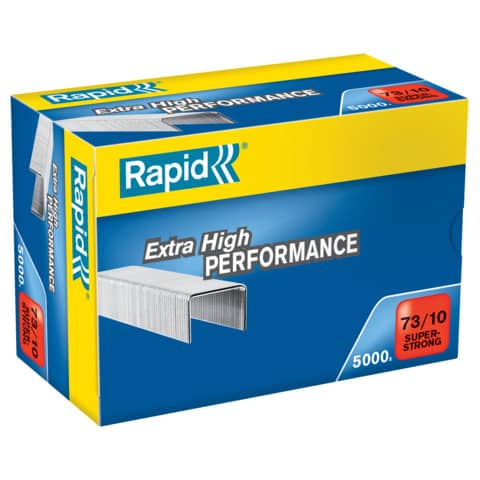 Punti metallici Rapid Super Strong 73/10  conf. da 5000 - 24890400